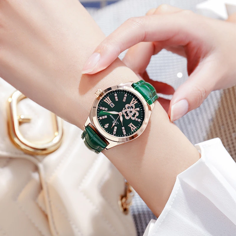 时尚款高颜值全自动女士手表女款手表2023年新款腕表气质高端女表