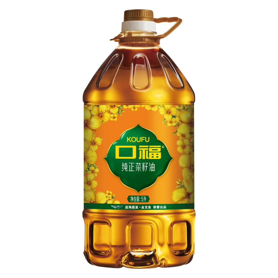 5L口福纯正菜籽油转基因（24年9月产）