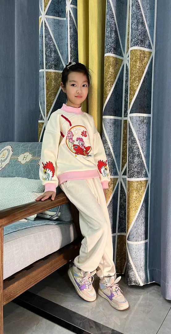 MY LITTLE PONY/小马宝莉女童加绒卫衣秋冬装卡通卫衣J22