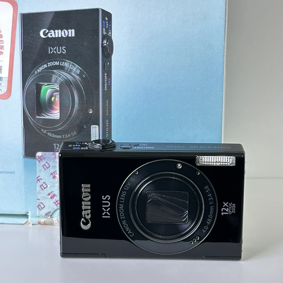 9新 Canon/佳能 ixus510hs网红款有实况中文1010w像素12倍变焦
