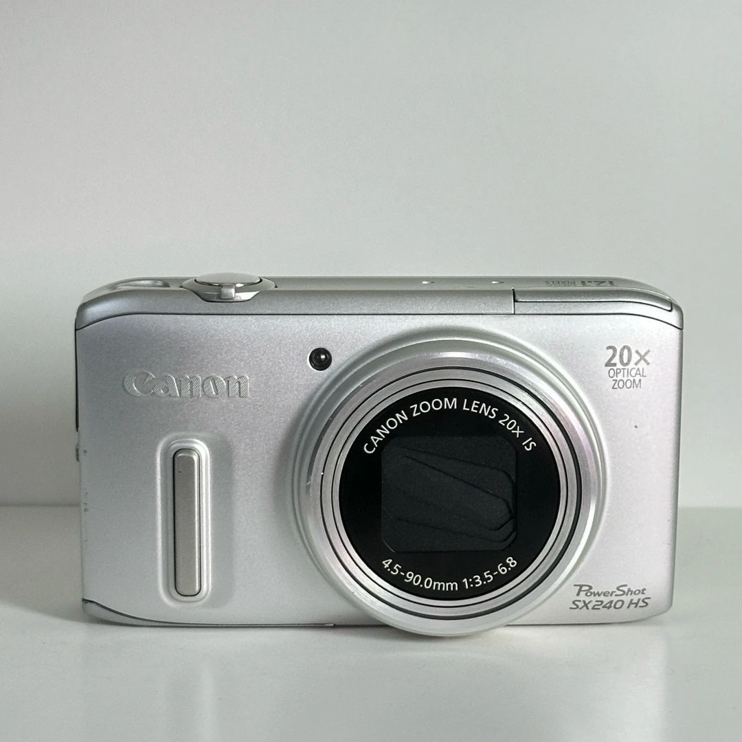 9新 Canon/佳能 sx240hs有实况1210w像素20倍变焦CCD相机