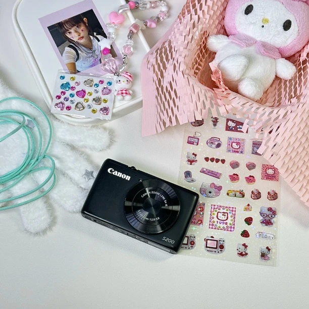 9新 Canon/佳能 S200网红款中文1010w像素5倍变焦摄影学生相机