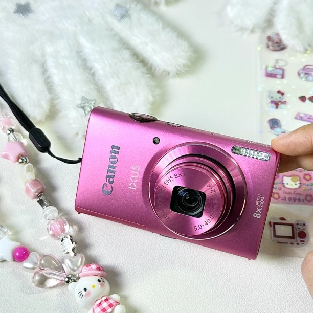 9新 Canon/佳能 ixus140网红款1600w像素8倍变焦CCD相机学生