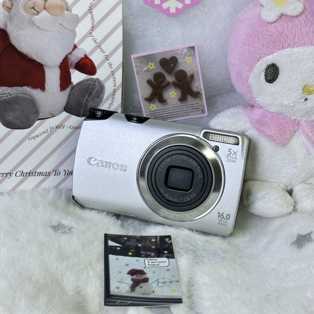 9新 Canon/佳能 A3300is网红款1600w像素5倍变焦CCD相机摄影