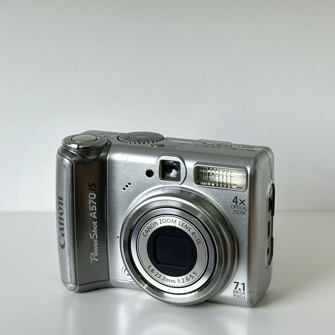9新 Canon/佳能 A570is网红款像素710w4倍光学变焦网红氛围感CCD