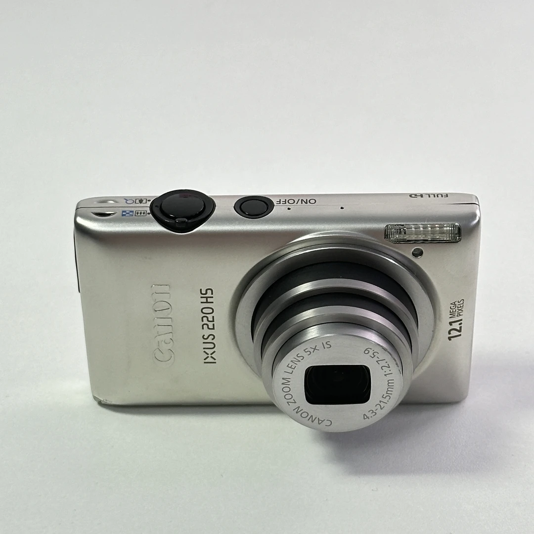 9新 Canon/佳能 ixus220hs有实况1210w像素5倍变焦CCD相机