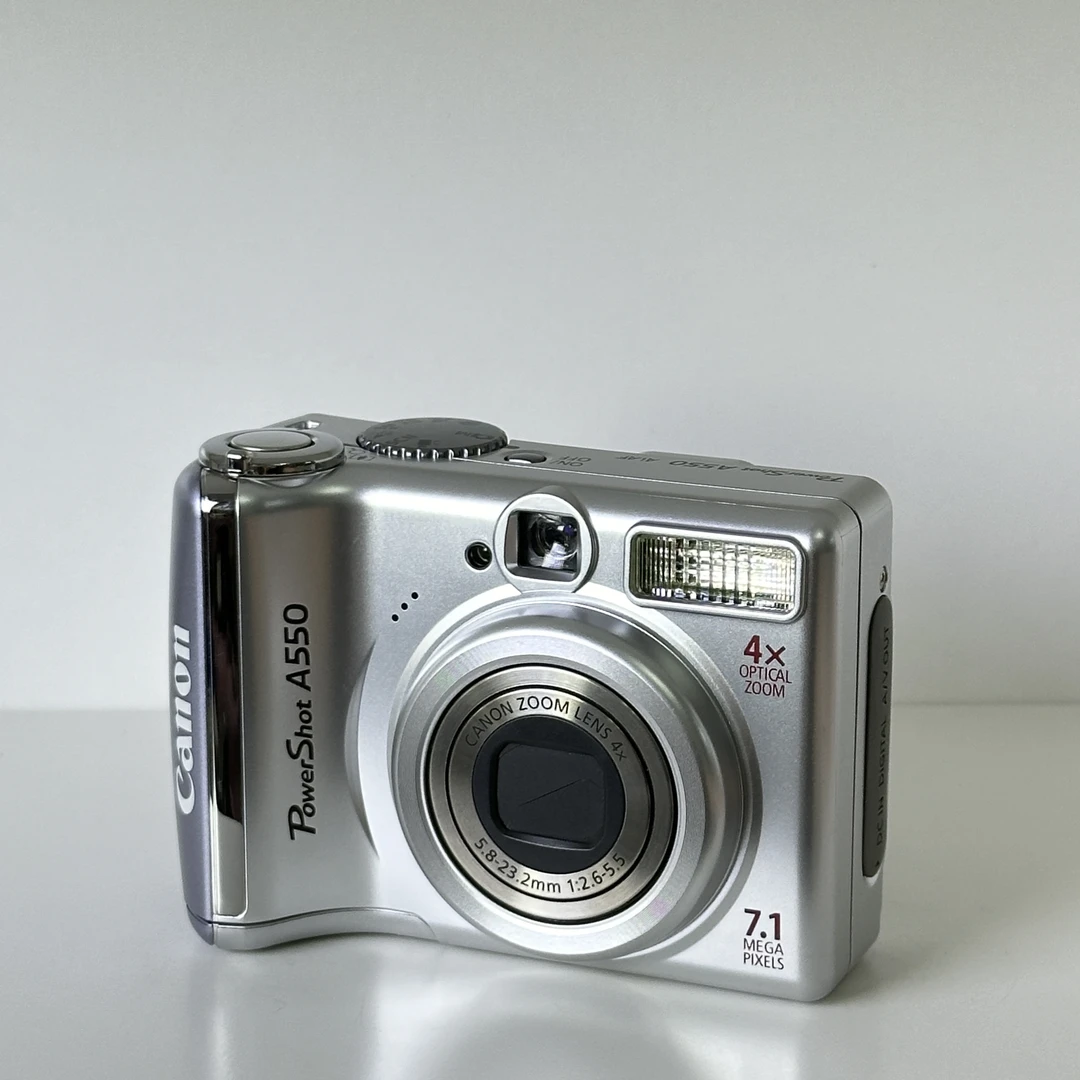 9新 Canon/佳能 A550网红款像素710w4倍光学变焦网红氛围感CCD