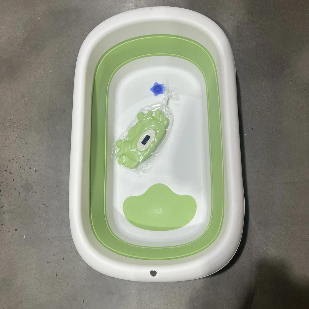 家用宝宝婴儿洗澡沐浴盆【颜色随机发】JG