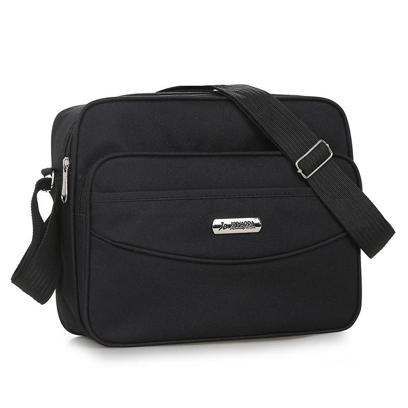 男包牛津布单肩包男斜挎包休闲帆布包男士包包背包小包商务公文包