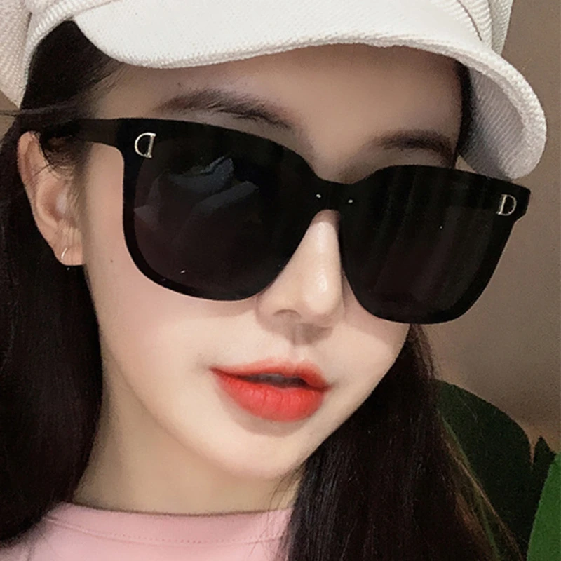 秋冬大框茶色2022眼镜女拍照网红墨镜高级感ins方形太阳镜韩版潮