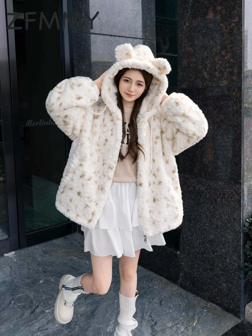 24款101-冬季休闲韩版加绒加厚女士毛毛衣