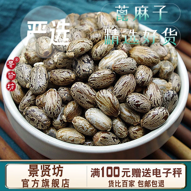 蓖麻子中药材蓖麻籽蓖麻子蓖麻仁篦麻子大麻子萆麻子粉大粒新货
