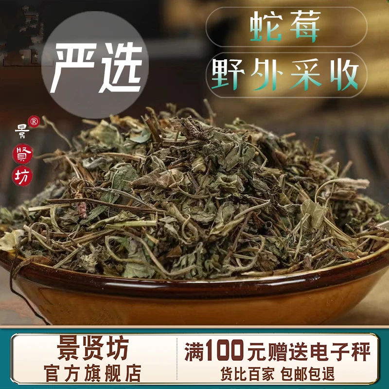 蛇莓中草药 蛇莓草中药材新货蛇泡草蛇果草野草莓地莓草泡水
