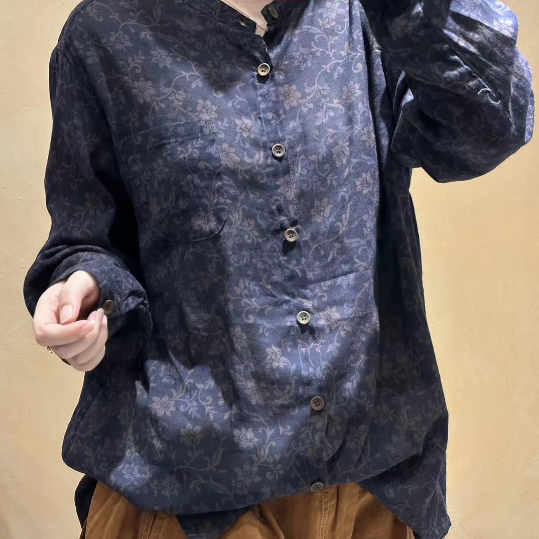 2024新款夏季棉衬衣休闲百搭宽松240337