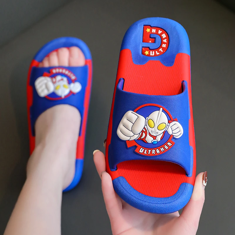 奥特曼儿童拖鞋夏季男童男孩小孩洗澡浴室内防滑中大童网红凉拖鞋