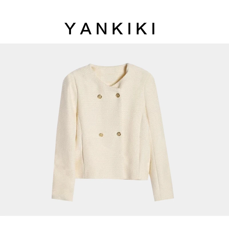 金扣小香外套 Yankiki(心心家) 2023秋季 7107