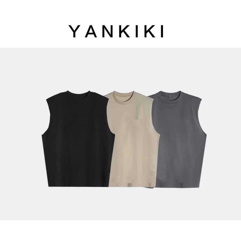 三色垫肩背心 YANKIKI 2024夏季款NEW