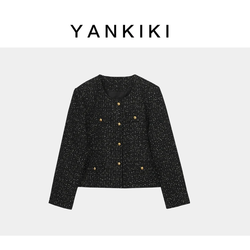 星空小香外套 Yankiki（心心家） 2023秋季 7002