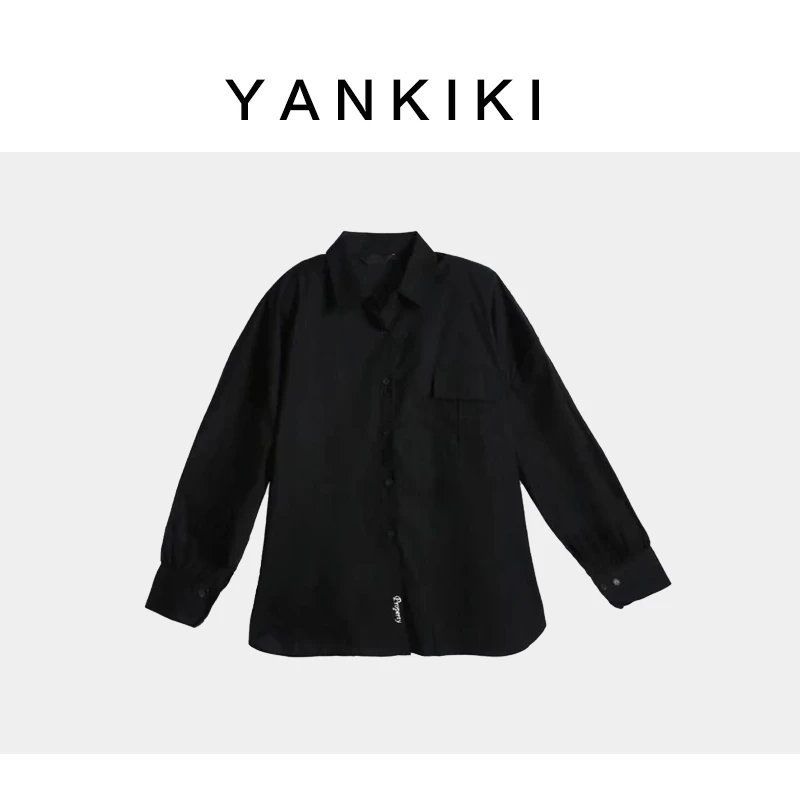 自留款刺绣大衬衫 Yankiki(心心家) 2023秋季新品