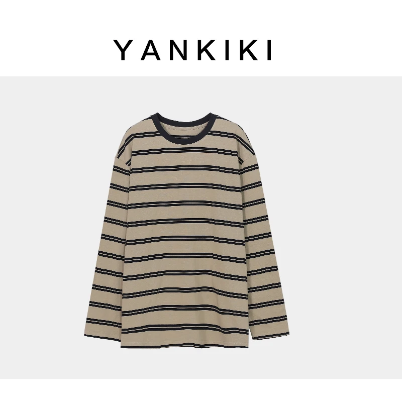 可可条纹上衣 Yankiki（心心家） 2023秋季新品