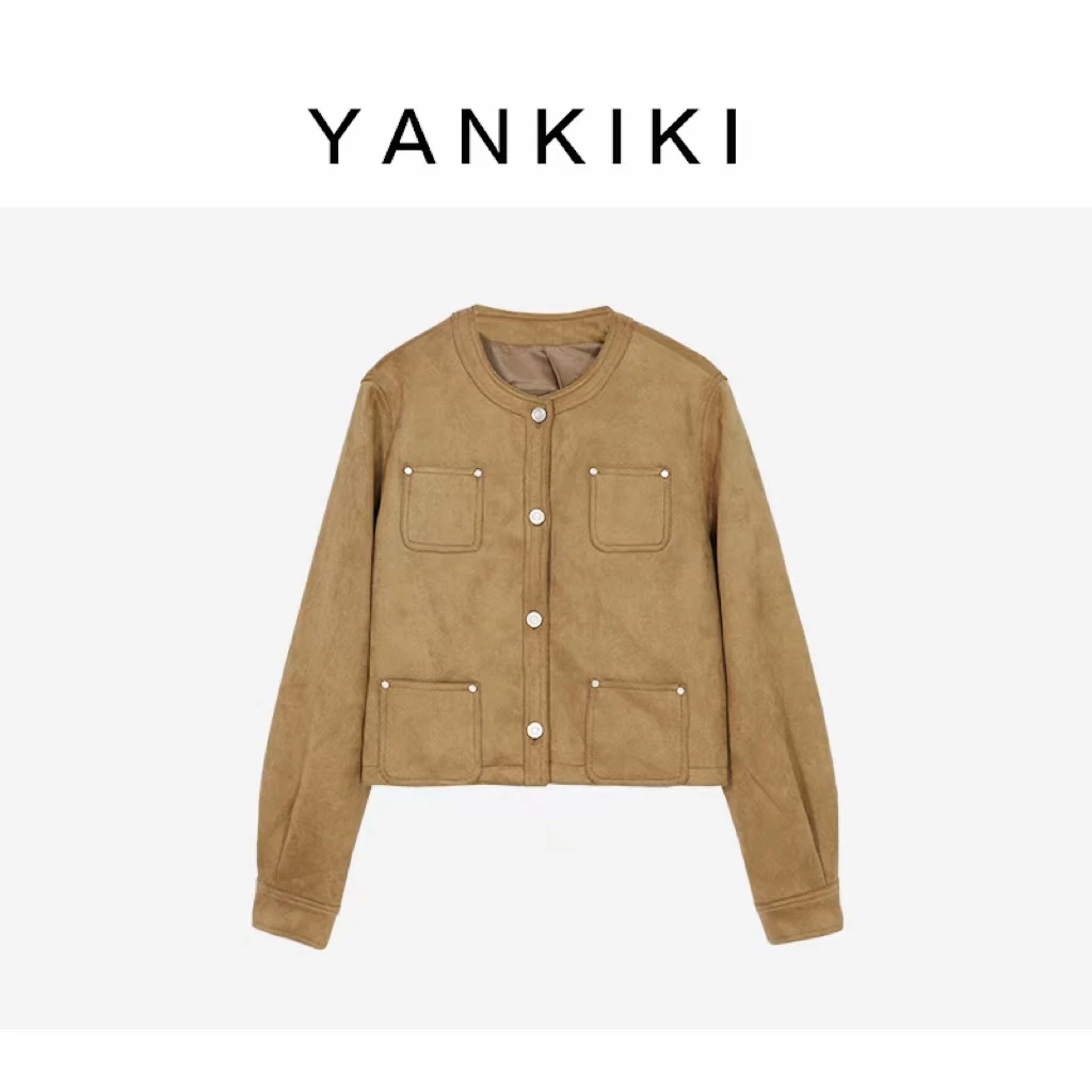 麂皮绒外套 YANKIKI 2023秋冬款NEW
