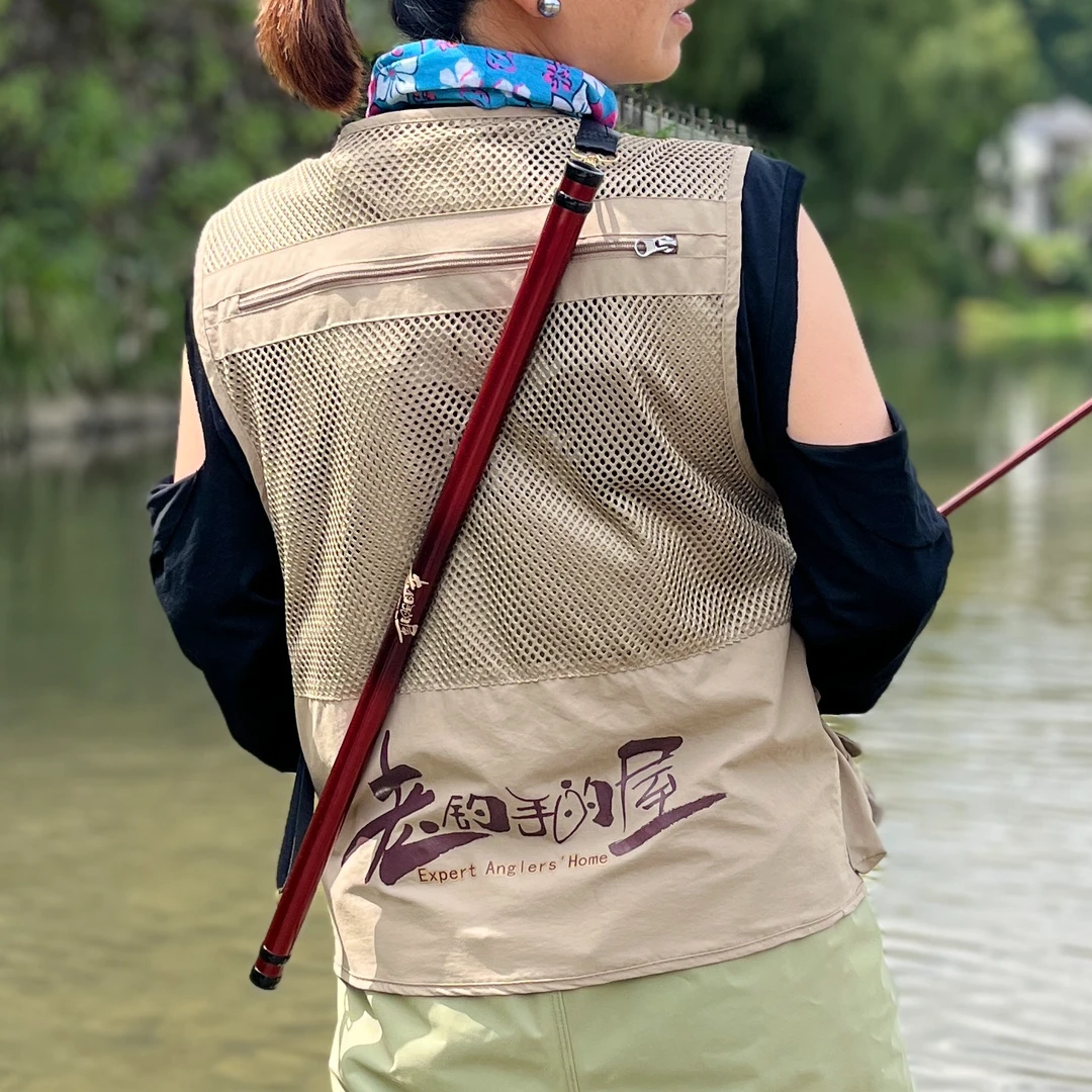 竿筒溪流钓鱼竿竿筒防磨损便携可背轻便收纳保护套老钓手的屋渔具