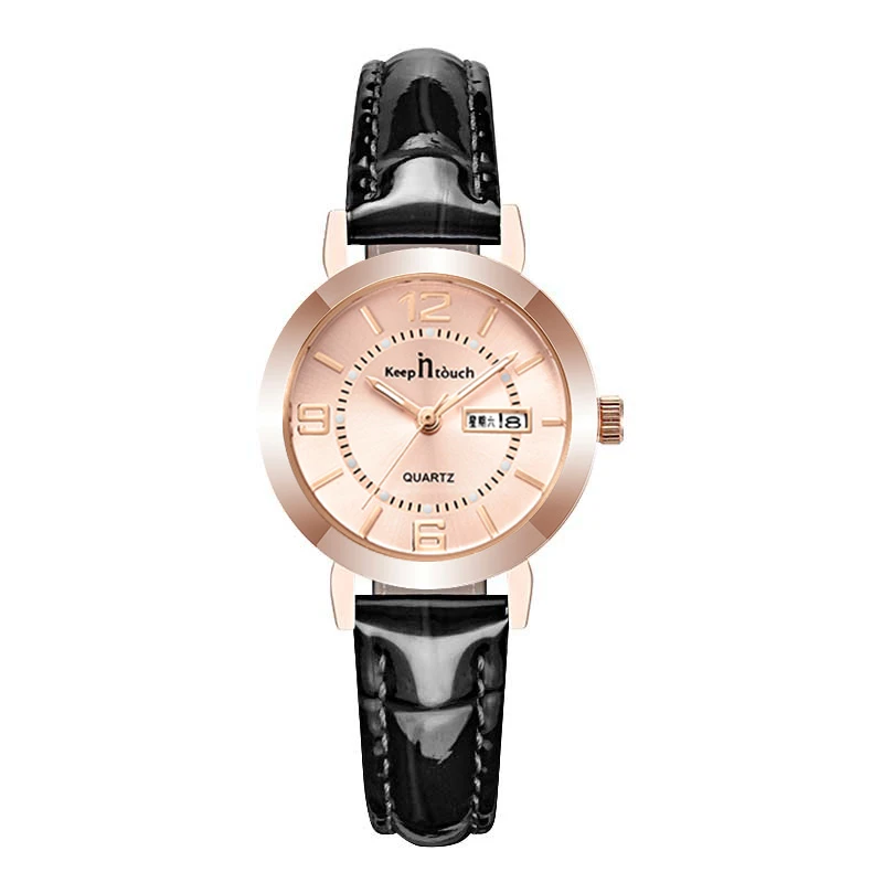 8177新款简约时尚日历女士手表气质潮流小众百搭女款