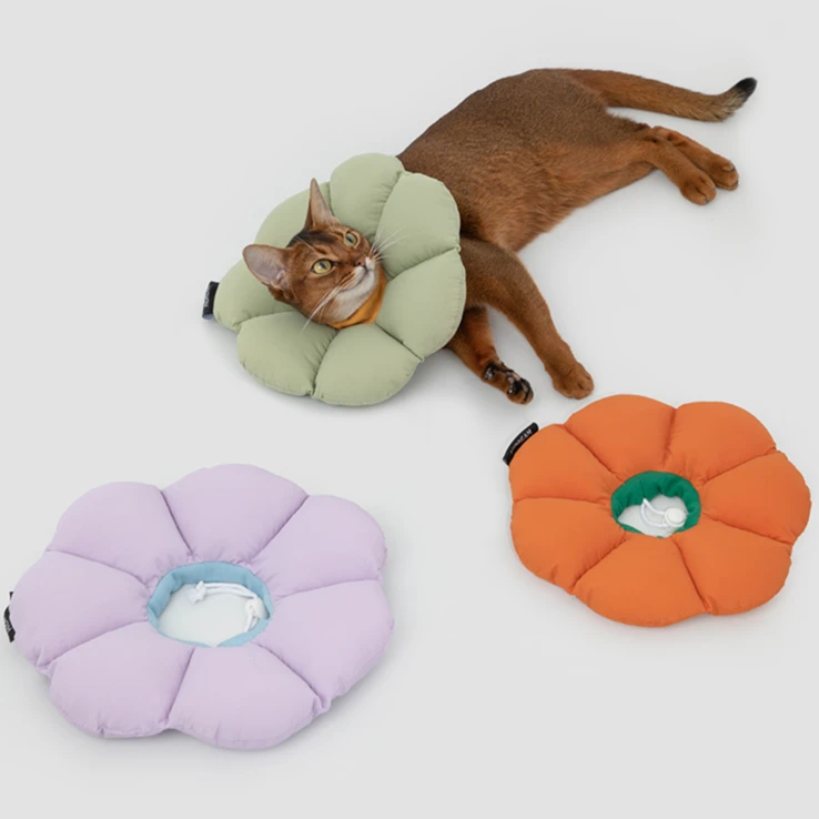 宠物伊丽莎白圈犬猫软圈大型犬幼猫防舔防水耐脏加长柔软萌猫狗圈