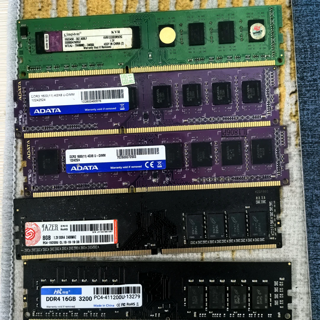 9新 Kingston/金士顿 金士顿/威刚/海盗船内存DDR4 DDR5 8*2 16*2