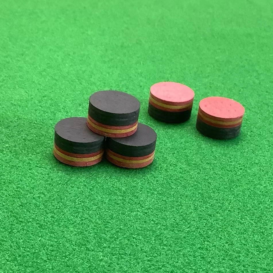 【买一送一 实发两粒】台球杆皮头11mm/12mm/14mm/多层中性皮头专卖