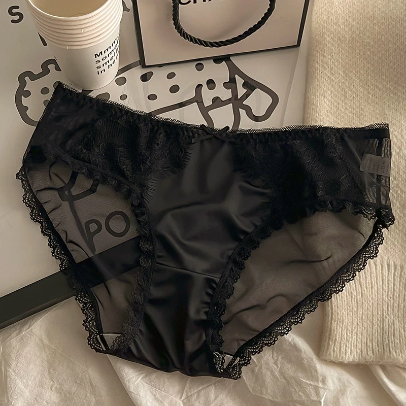 睡裤女夏季蕾丝低腰透气纯棉裆女士无痕家居短裤女款爆款2023新款