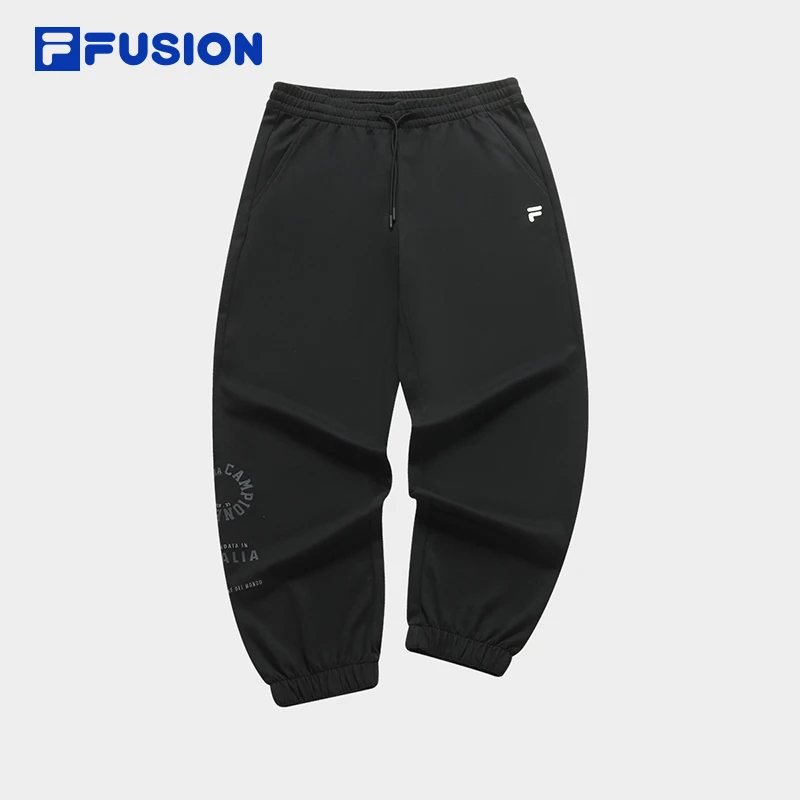 Fila/斐乐运动休闲透气针织长裤男装高能感早秋束脚裤T11M425603