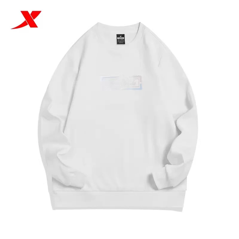 XTEP/特步女子加绒卫衣圆领保暖训练套头运动上衣978428920122
