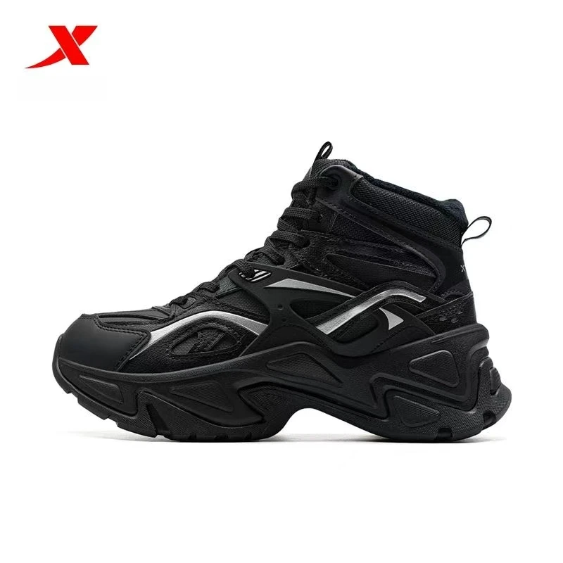 XTEP/特步女子2024年大棉鞋司康鞋加绒防滑976418370052