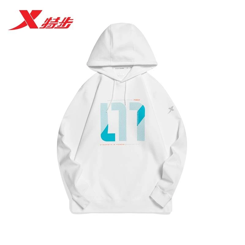 XTEP/特步男子综训系列 运动连帽卫衣978329930543