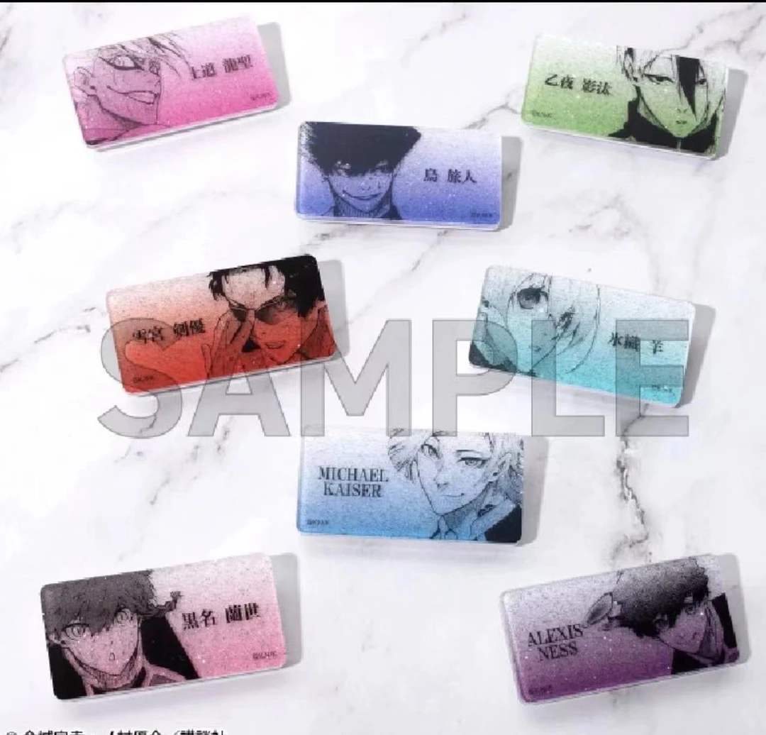 【蓝锁】原画展亚克力名札