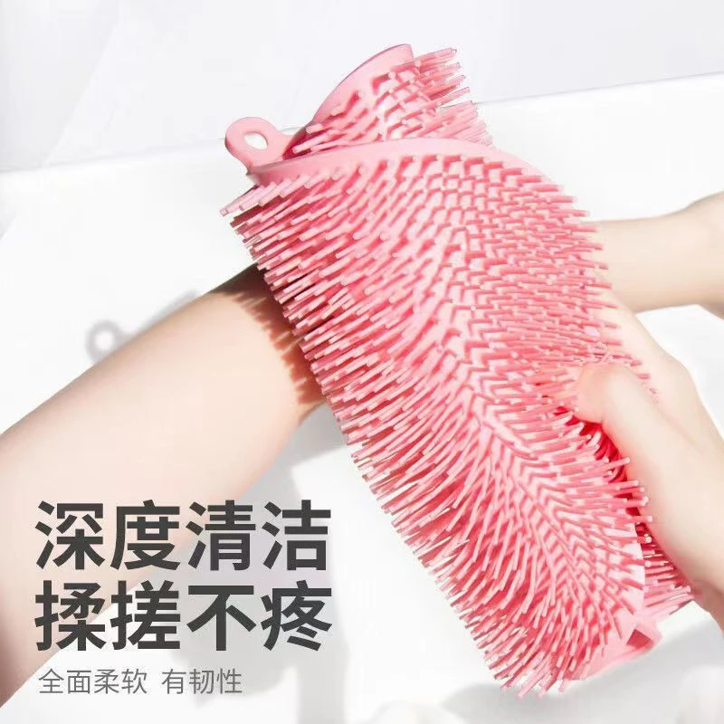 懒人搓脚搓背神器浴室按摩洗澡去死皮洗脚刷脚硅胶浴缸防滑搓澡垫