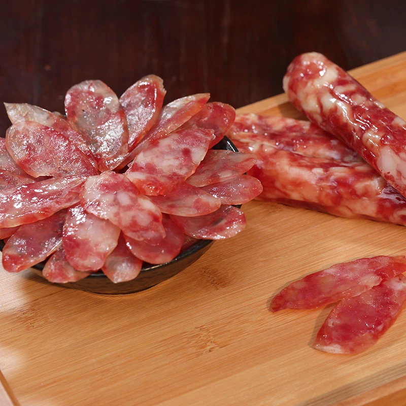 【粉丝专属】正宗云南黑毛猪纯肉香肠麻辣广式腊肠腊味老香肠