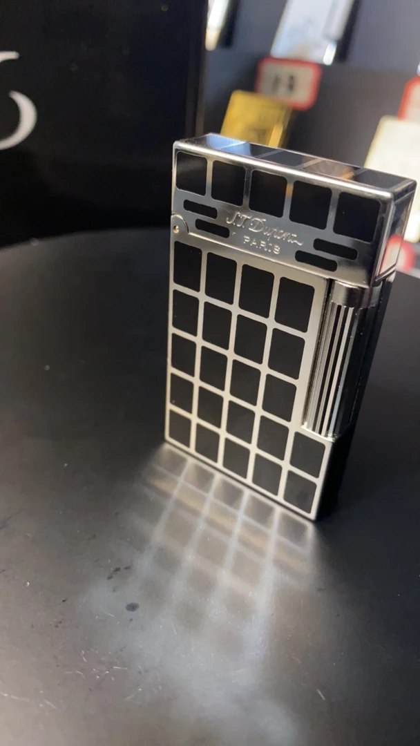 都彭朗声打火机 方块钢琴漆