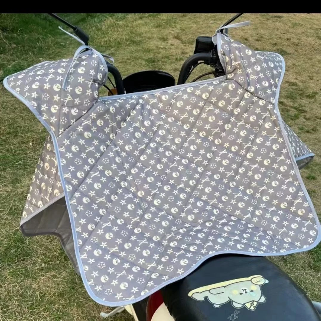 夏季福利电瓶车挡风被 加大测宽 加大口袋 电动车挡风被 耐脏大气