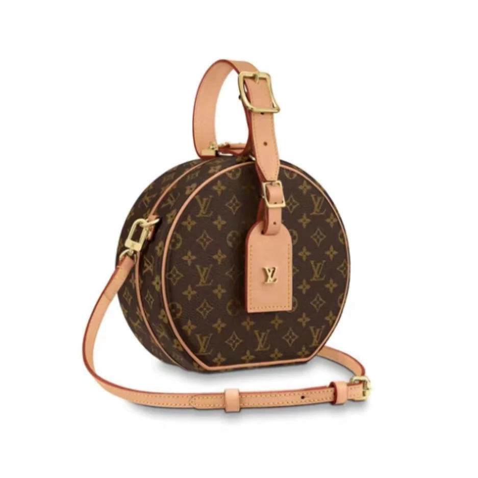 99新 LouisVuitton/路易威登 云朵奢品/LV 硬圆饼 小号/98新