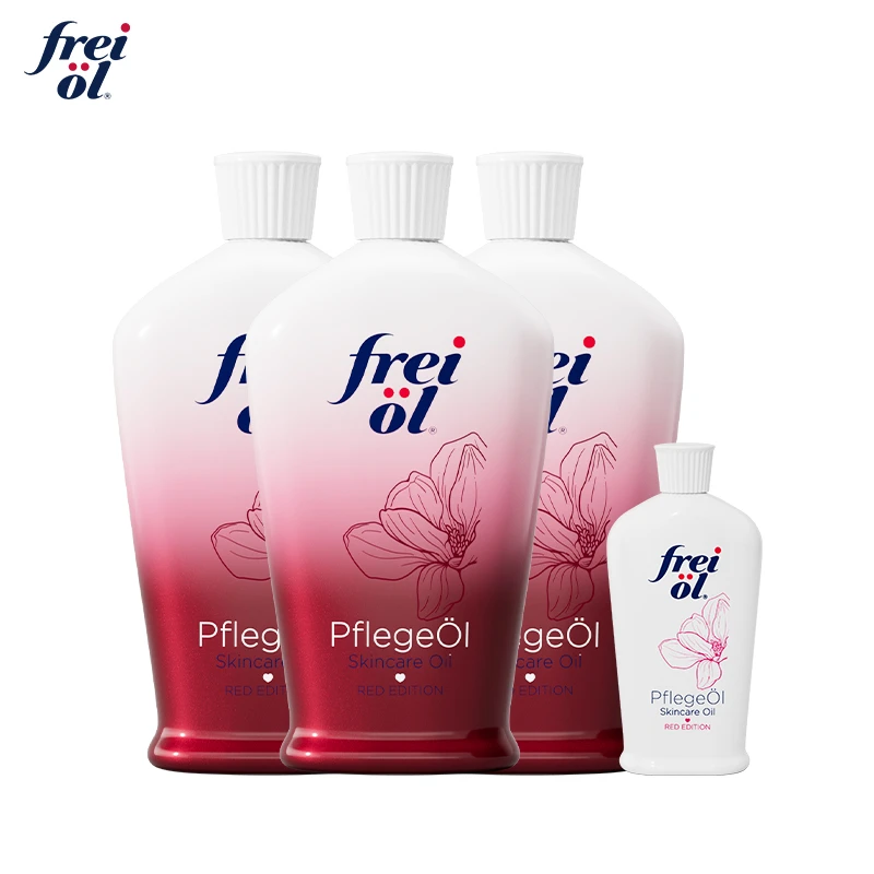 福来【正品】FREIOL玫瑰香提亮滋润身体油香氛美肤精华油125ml*3