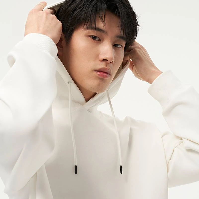 【智选】空气层连帽卫衣秋季男上衣