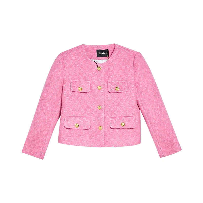 217-234 夏幽幽秋冬时尚毛针织外套女4F-030备用