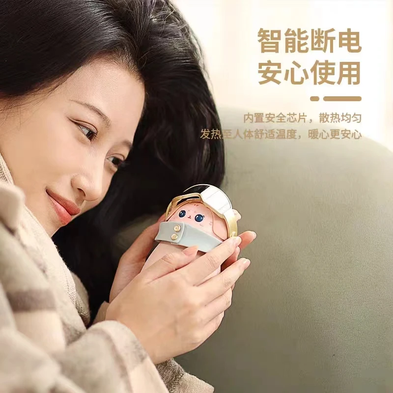 【W-209】DX01 滑雪萌宠暖手宝二合一暖宝宝