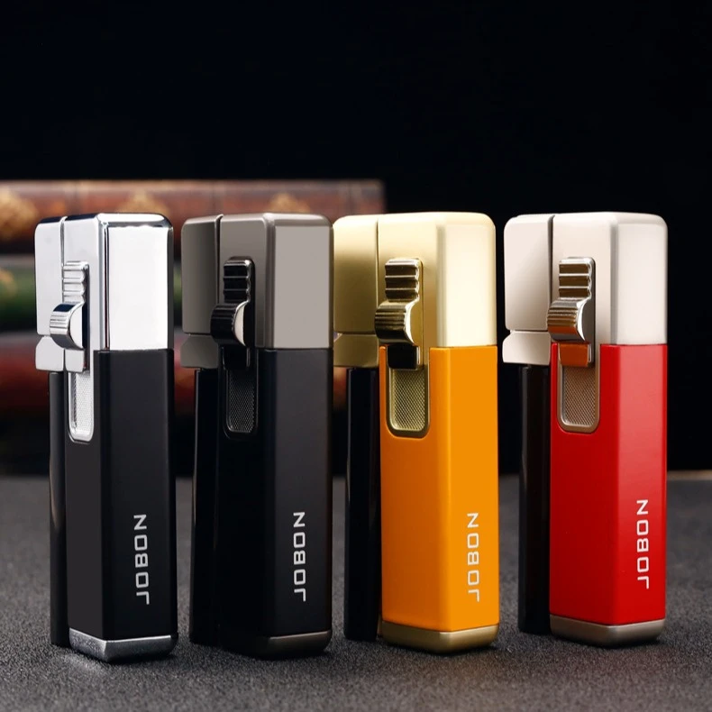 充气打火机烟斗斜火明火充气打火机烟斗双用打火机个性简约创意