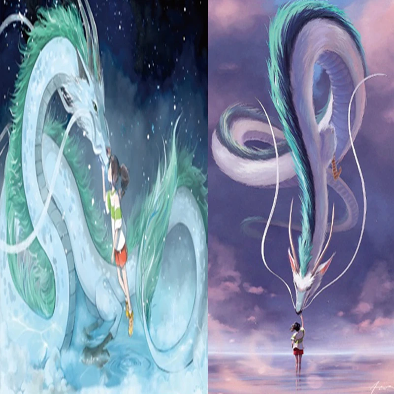 千与千寻纸质拼图500片玩具精美1000片成品70*50CM成人1000块