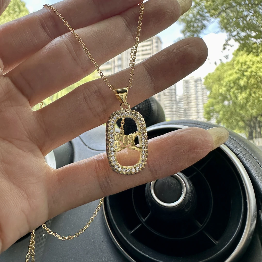 铜合金项链 ASA. J I E 休闲简约百搭项链PPXL47