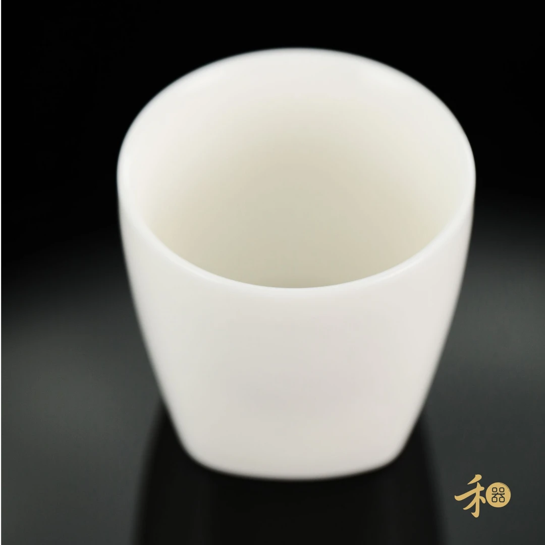 禾器道仪陶瓷杯（单只装）陶瓷 茶杯 客杯主人杯白瓷杯