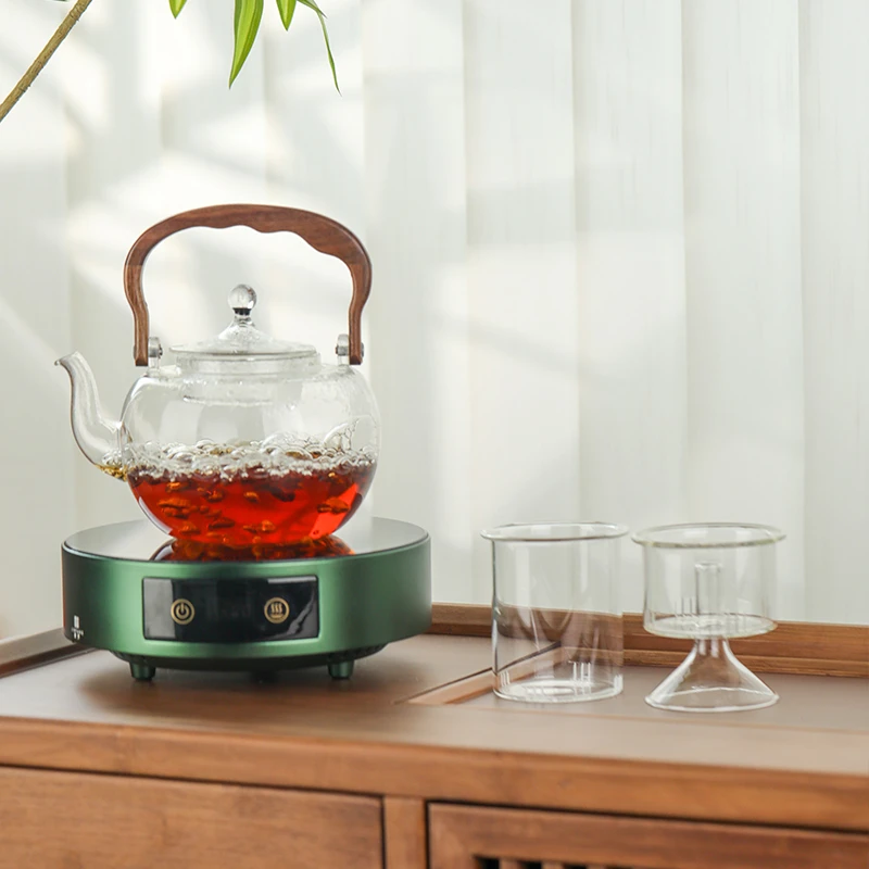 禾器木作·家用山雅壶金标煮茶壶茶器专用建议玻璃容量：900ml